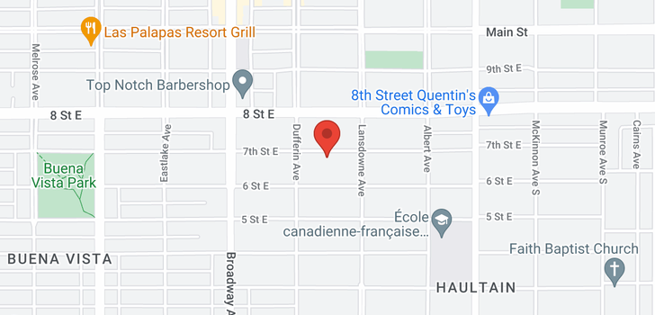 map of 720 7th ST E